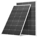 2PCS 100W Monocrystalline Solar Panels, 23% High-Efficiency Mono PV