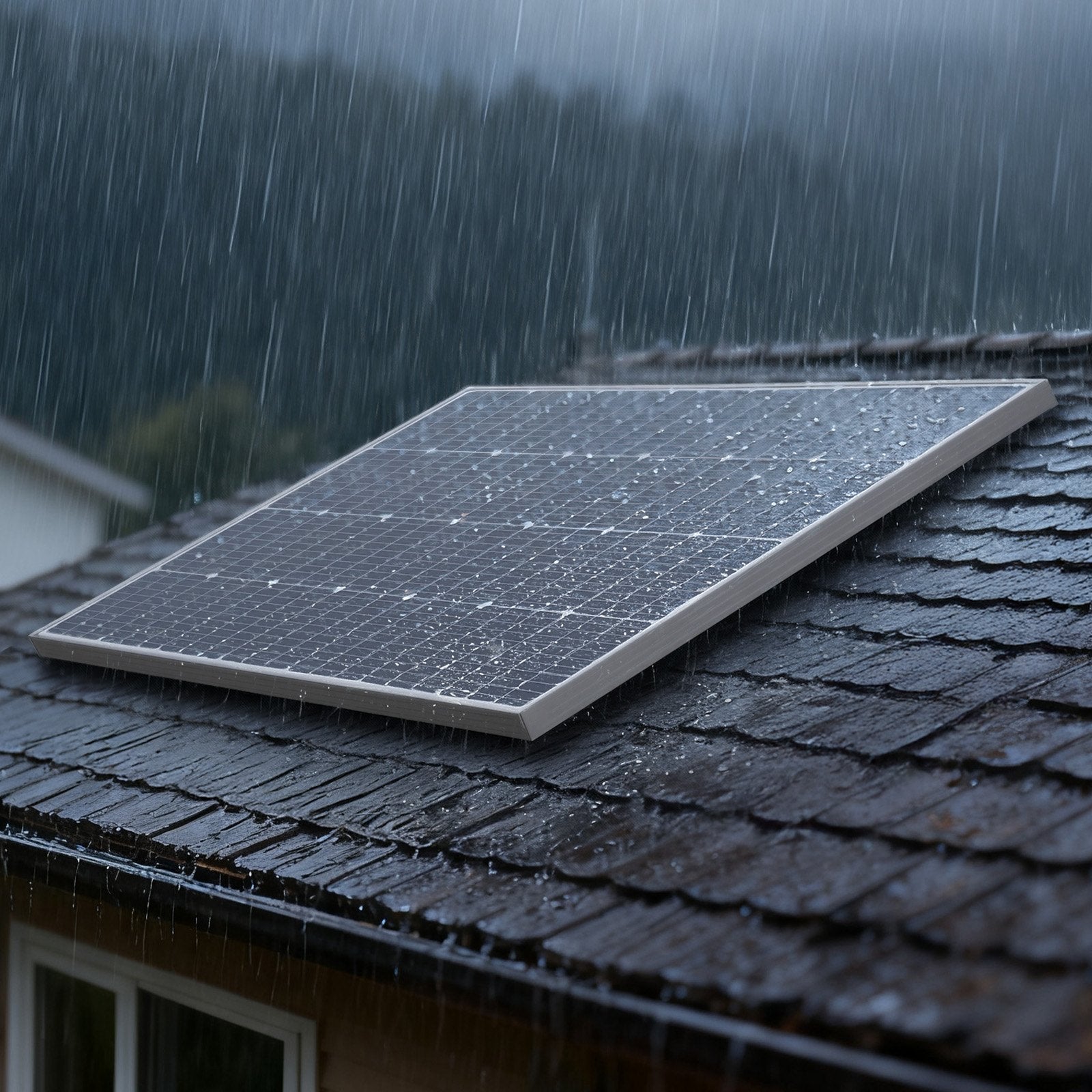2PCS 100W Monocrystalline Solar Panels, 23% High-Efficiency Mono PV