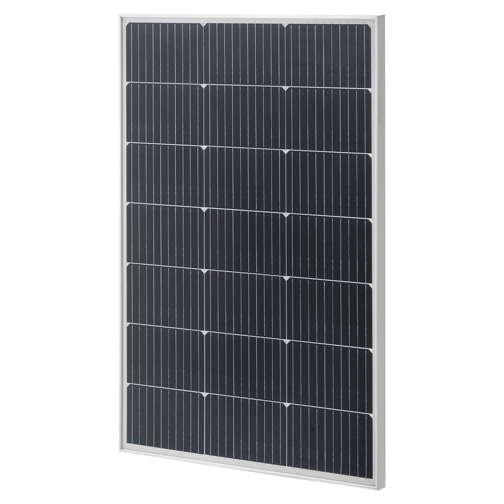 2PCS 100W Monocrystalline Solar Panels, 23% High-Efficiency Mono PV